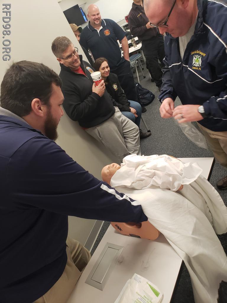 EMR Class Wraps Up With Skills Weekend Royersford Fire Department
