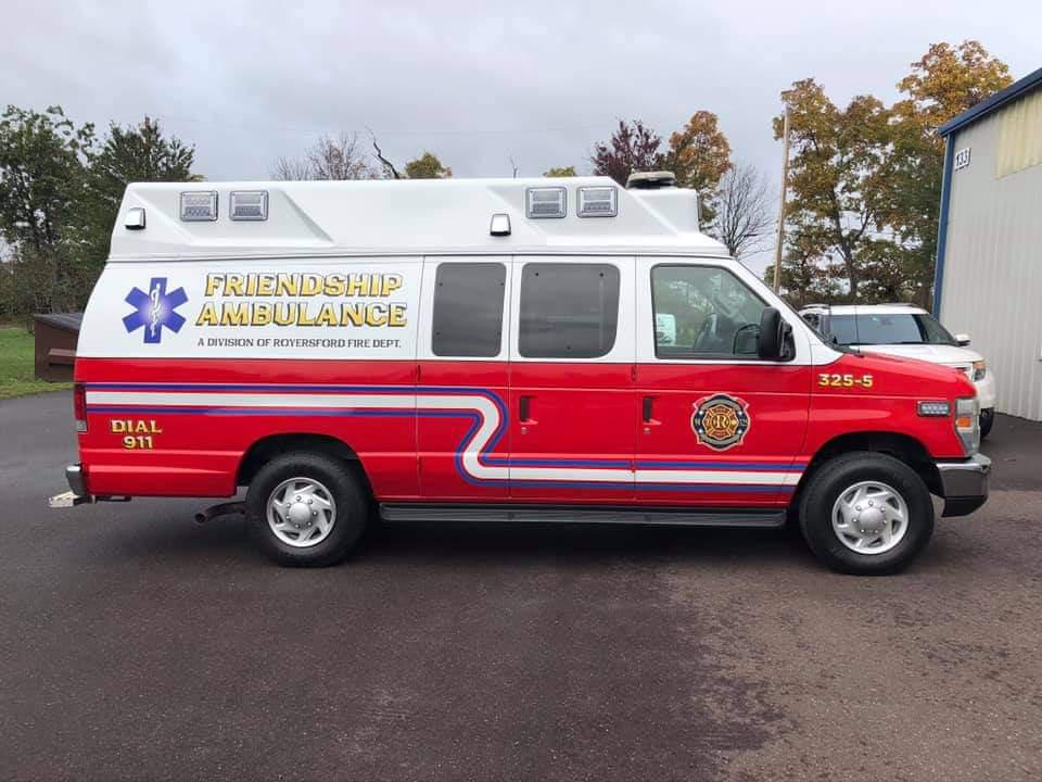 5th Ambulance Added to EMS Fleet - Royersford Fire Department